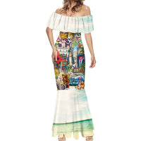 Cuba Libre Mermaid Dress The Culture Of Cuba - Wonder Print Shop