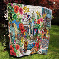 Cuba Libre Quilt The Culture Of Cuba - Wonder Print Shop