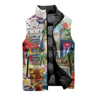 Cuba Libre Sleeveless Puffer Jacket The Culture Of Cuba - Wonder Print Shop