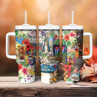 Cuba Libre Tumbler With Handle The Culture Of Cuba - Wonder Print Shop