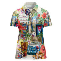Cuba Libre Women Polo Shirt The Culture Of Cuba - Wonder Print Shop