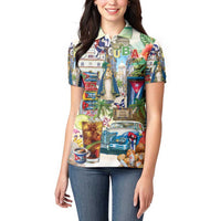 Cuba Libre Women Polo Shirt The Culture Of Cuba - Wonder Print Shop