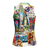 Cuba Libre Women Sleeveless Polo Shirt The Culture Of Cuba - Wonder Print Shop