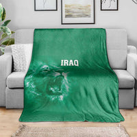 Iraq Football Blanket Go Champions - Wonder Print Shop