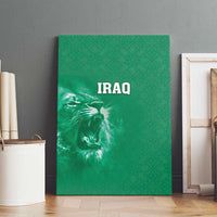 Iraq Football Canvas Wall Art Go Champions - Wonder Print Shop