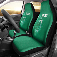Iraq Football Car Seat Cover Go Champions - Wonder Print Shop