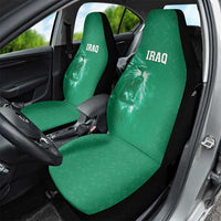 Iraq Football Car Seat Cover Go Champions - Wonder Print Shop