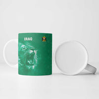 Custom Iraq Football Ceramic Mug Go Champions - Wonder Print Shop
