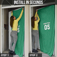 Custom Iraq Football Door Cover Go Champions - Wonder Print Shop