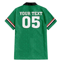 Custom Iraq Football Family Matching Off Shoulder Short Dress and Hawaiian Shirt Go Champions - Wonder Print Shop