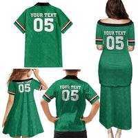 Custom Iraq Football Family Matching Puletasi and Hawaiian Shirt Go Champions - Wonder Print Shop