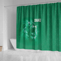 Iraq Football Shower Curtain Go Champions - Wonder Print Shop