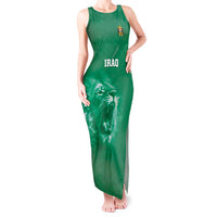 Custom Iraq Football Tank Maxi Dress Go Champions - Wonder Print Shop