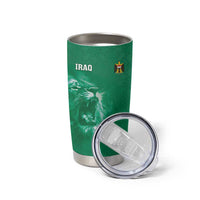Custom Iraq Football Tumbler Cup Go Champions - Wonder Print Shop