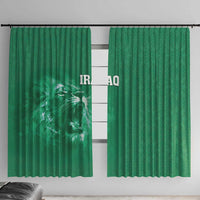 Iraq Football Window Curtain Go Champions - Wonder Print Shop