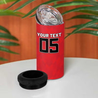 Custom Hong Kong Football 4 in 1 Can Cooler Tumbler Go Champions - Wonder Print Shop