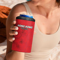 Custom Hong Kong Football 4 in 1 Can Cooler Tumbler Go Champions - Wonder Print Shop
