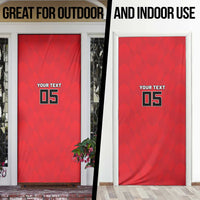 Custom Hong Kong Football Door Cover Go Champions - Wonder Print Shop