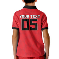 Custom Hong Kong Football Kid Polo Shirt Go Champions - Wonder Print Shop