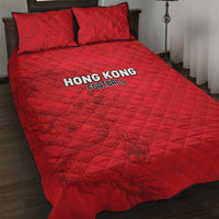 Hong Kong Football Quilt Bed Set Go Champions - Wonder Print Shop