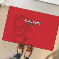 Hong Kong Football Rubber Doormat Go Champions - Wonder Print Shop