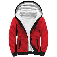 Custom Hong Kong Football Sherpa Hoodie Go Champions - Wonder Print Shop