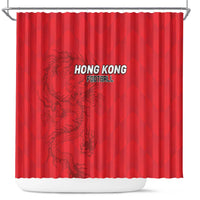Hong Kong Football Shower Curtain Go Champions - Wonder Print Shop