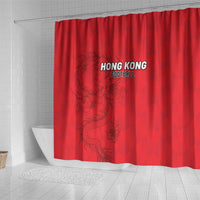 Hong Kong Football Shower Curtain Go Champions - Wonder Print Shop
