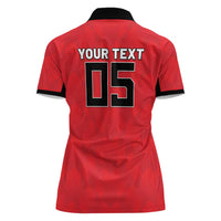 Custom Hong Kong Football Women Polo Shirt Go Champions - Wonder Print Shop