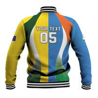 Custom India Vs Australia Cricket Baseball Jacket Final Matchup - Wonder Print Shop