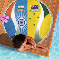 India Vs Australia Cricket Beach Blanket Final Matchup - Wonder Print Shop