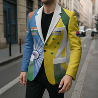 Custom India Vs Australia Cricket Blazer Final Matchup - Wonder Print Shop