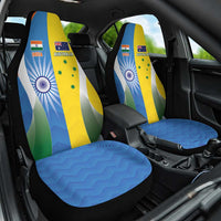 India Vs Australia Cricket Car Seat Cover Final Matchup - Wonder Print Shop