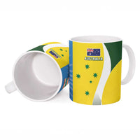 India Vs Australia Cricket Ceramic Mug Final Matchup - Wonder Print Shop