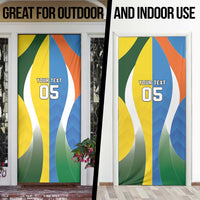 Custom India Vs Australia Cricket Door Cover Final Matchup - Wonder Print Shop