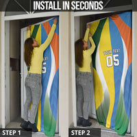 Custom India Vs Australia Cricket Door Cover Final Matchup - Wonder Print Shop