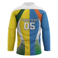 Custom India Vs Australia Cricket Hockey Jersey Final Matchup - Wonder Print Shop