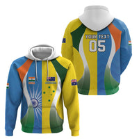 Custom India Vs Australia Cricket Hoodie Final Matchup - Wonder Print Shop