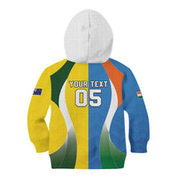 Custom India Vs Australia Cricket Kid Hoodie Final Matchup - Wonder Print Shop