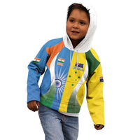 Custom India Vs Australia Cricket Kid Hoodie Final Matchup - Wonder Print Shop