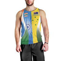 Custom India Vs Australia Cricket Men Tank Top Final Matchup - Wonder Print Shop