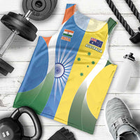 Custom India Vs Australia Cricket Men Tank Top Final Matchup - Wonder Print Shop