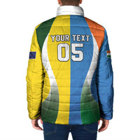 Custom India Vs Australia Cricket Padded Jacket Final Matchup - Wonder Print Shop