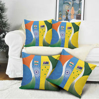 India Vs Australia Cricket Pillow Cover Final Matchup - Wonder Print Shop