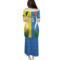 Custom India Vs Australia Cricket Puletasi Final Matchup - Wonder Print Shop