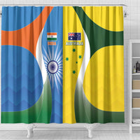 India Vs Australia Cricket Shower Curtain Final Matchup - Wonder Print Shop