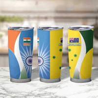 India Vs Australia Cricket Tumbler Cup Final Matchup - Wonder Print Shop