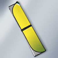 Australia And India Cricket Auto Sun Shade Ashoka Chakra With Aboriginal - Wonder Print Shop