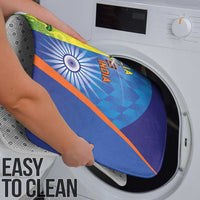 Australia And India Cricket Bathroom Set Ashoka Chakra With Aboriginal - Wonder Print Shop