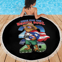 Puerto Rico Coqui Frog Beach Blanket Here For The Benito Bowl